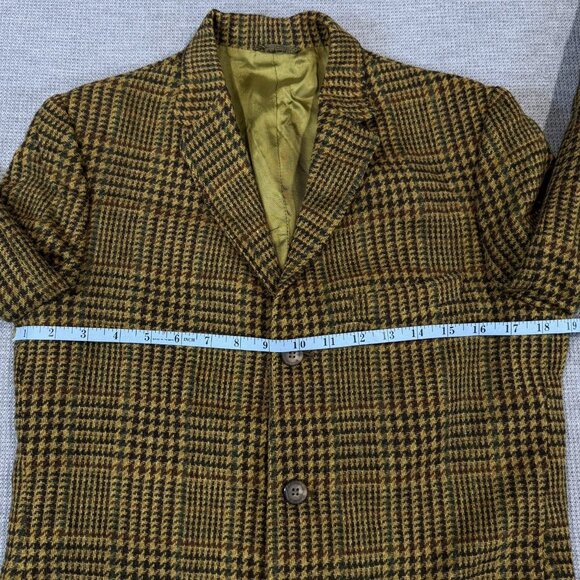 Vintage Westcott By K&A Mens Houndstooth Blazer Jacket Notch Lapel Pockets USA - Picture 9 of 12